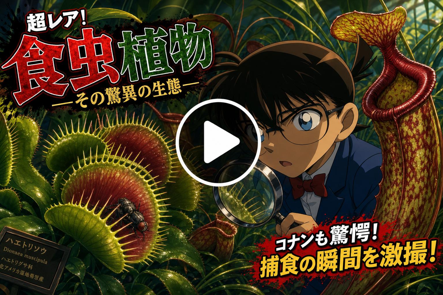 四虎视频植物视频教程——食虫植物捕蝇草视频演示